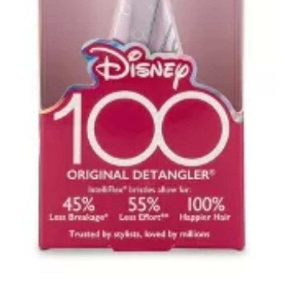 Minnie Mouse Disney 100 Wet Brush Original Detangler Hairbrush New Limited - Picture 9 of 10